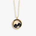 Lovers in the Locket in Gold